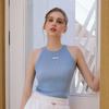 Egoist Halter Neck Sleeveless Knit Top Es2okv03