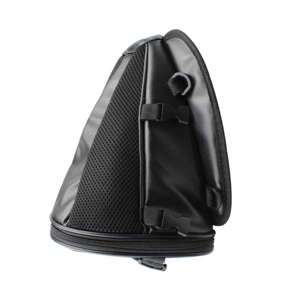 Motorcycle Bag Large Capacity Anti Skid PU Waterproof Lightweight Motorbike Tail Bag