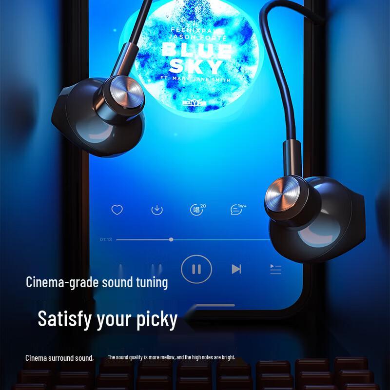 Newman C37 Neckband Bluetooth Sports Earphones