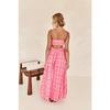 VEZFAA Women's Fashion Summer Spring Sleeveless Suspenders High Waist Casual Dresses