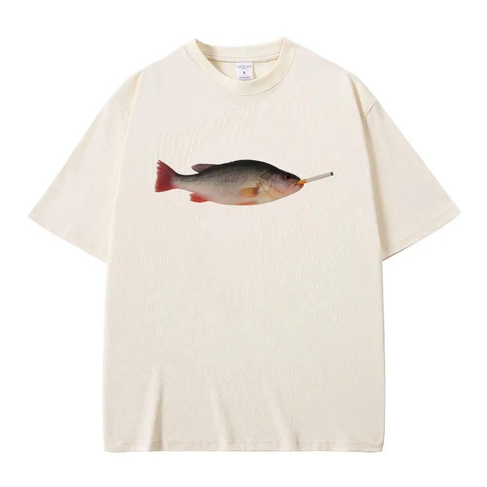 Oversized Pink Short-Sleeve T-Shirt Featuring Smoking Bass Absurd Meme Graphic Print