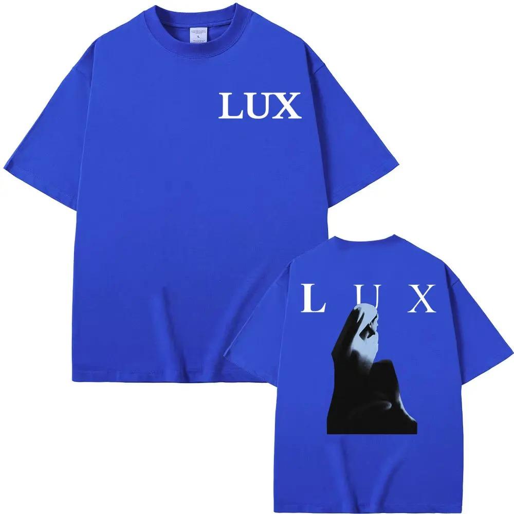 Rosalia Singer LUX New Album Graphic TShirt Unisex Casual Short Sleeve Trendy Hip Hop Streetwear Men And Women Tshirt