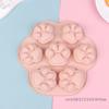 1 Pc 7 Cavity Cat Footprint Silicone Mold Cake Mould Cookie Cutter Fondant DIY Cat Paw Mousse Pastry Bakeware Molds