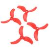 2 Paar Propeller Leichtgewicht 3 Blätter RC Drohnenpropeller für Avata 2 3032S FPV Drohne Rot