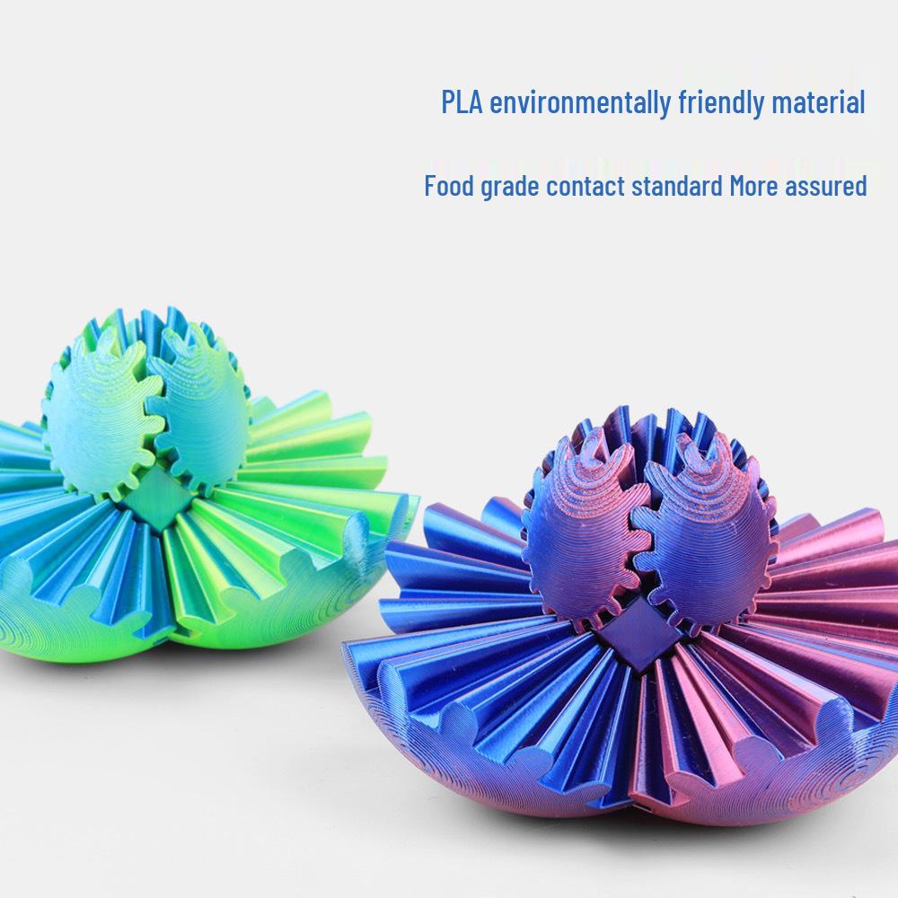 3D Gear Ball: Popular Stress-Relief Rotating Toy
