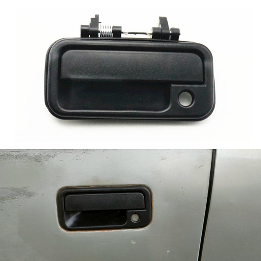 IZ1521106 Samochód Czarny Zewnętrzny Tylny Prawy Klamki Zamiennik dla Isuzu Rodeo Pickup 1998 1999 2000 2001 2002 2003
