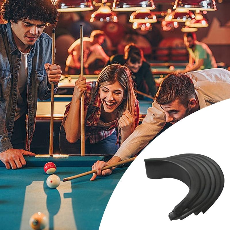 6 Pack Pool Table Hole Liner Replacements for Pool Table Billiard Plastic Pool Table Pocket Liner Billiard Hole Liner
