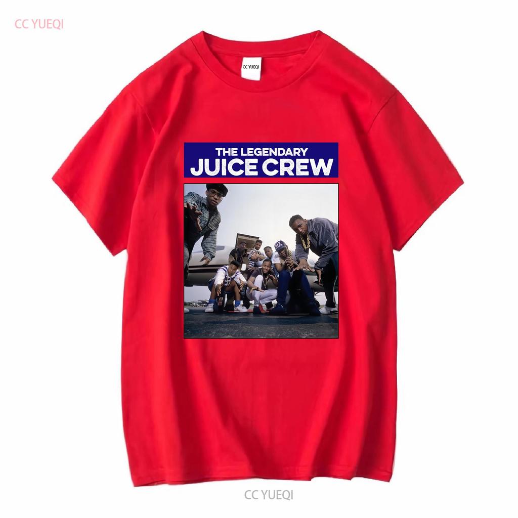 Vintage Juice Crew T Shirt Size S M L XL 2XL vintage Washed Breathable Stretched fashion Slightly Top For Everyday Wear Casual