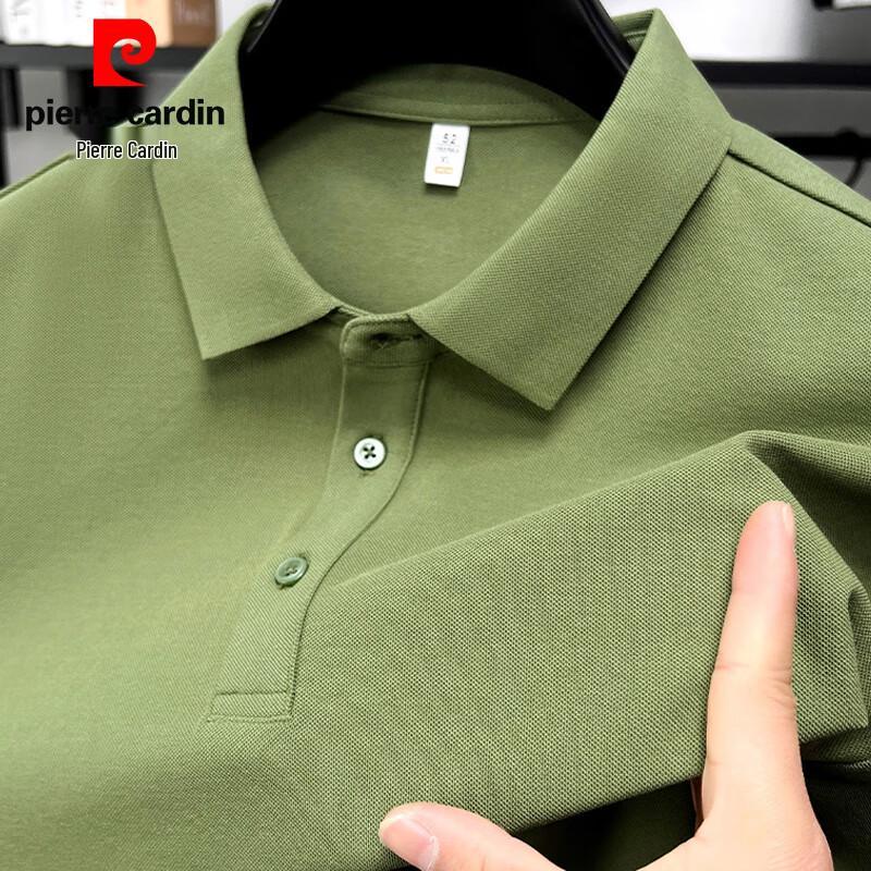 Pierre Cardin Men s Short-Sleeve Business Casual Lapel Polo Shirt 54/2XL