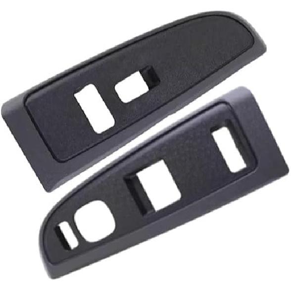2pcs Car Power Window Switch Cover Bezel Front Left Right Compatible with Chevrolet/Silverado/GMC Sierra 1500 2500 3500 2004-2007 LHD,Power Window