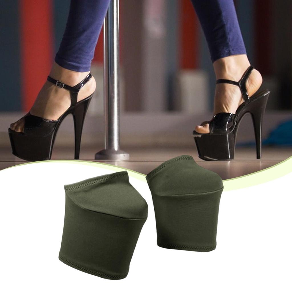 Heel Protector Covers for Pole Dance, NonSlip, , Elastic Sleeves, Costume Accessory, Suitable