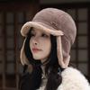 Helmet can be worn, Lei Feng hat, women's velvet thickened warm winter cycling windproof and cold-proof versatile ear protection hat