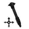 Drill Chuck Ratchet Spanner Reusable Quick Change Adapter Spanner Ratchet Drill Chuck Key Wrench for Universal Repairing