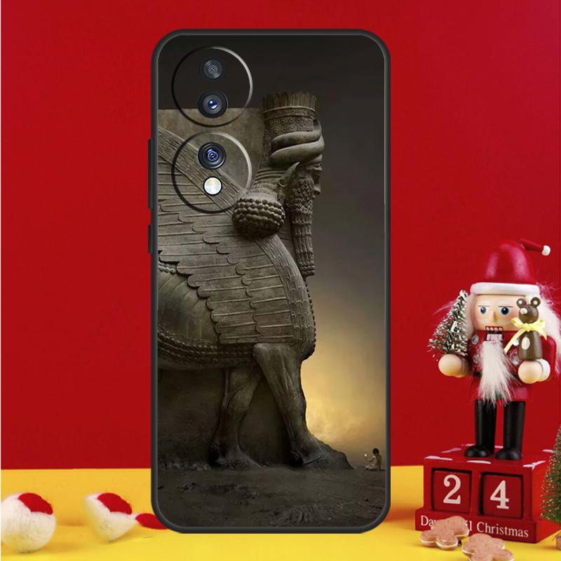 

Ламассу Ассирийская Месопотамская Чехол Для Honor Magic 8 5 6 7 Lite Honor Win X9b X9c X9a X8c X8b 50 70 90 200 400 Pro Чехол Honor Magic7 Lite