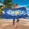 Leicester City Football Club Strandtuch Mikrofaser Strandtuch, Leicht und Schnelltrocknend, für Sommerreisen, Schwimmbad Fan Geburtstagsgeschenk