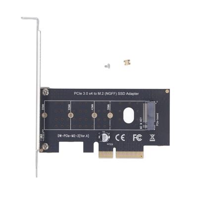 PCIe 3.0 X4 To M.2 NGFF SSD Adapter High Speed PCI Express To M.2 Expansion Card for Computer