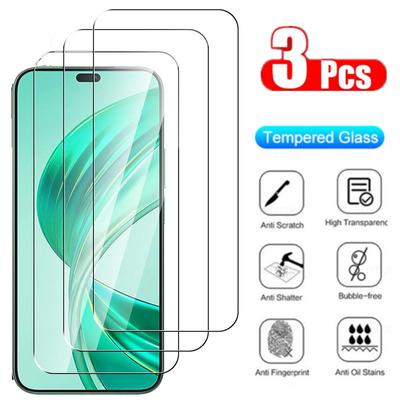 3 szt. Szkło Hartowane Ochraniacz Ekranu dla Honor X8b X7b 5G X8a X7a X6a X8 5G X7 X6 X6S X5 Plus Folia HD Ochrona Panzerglas