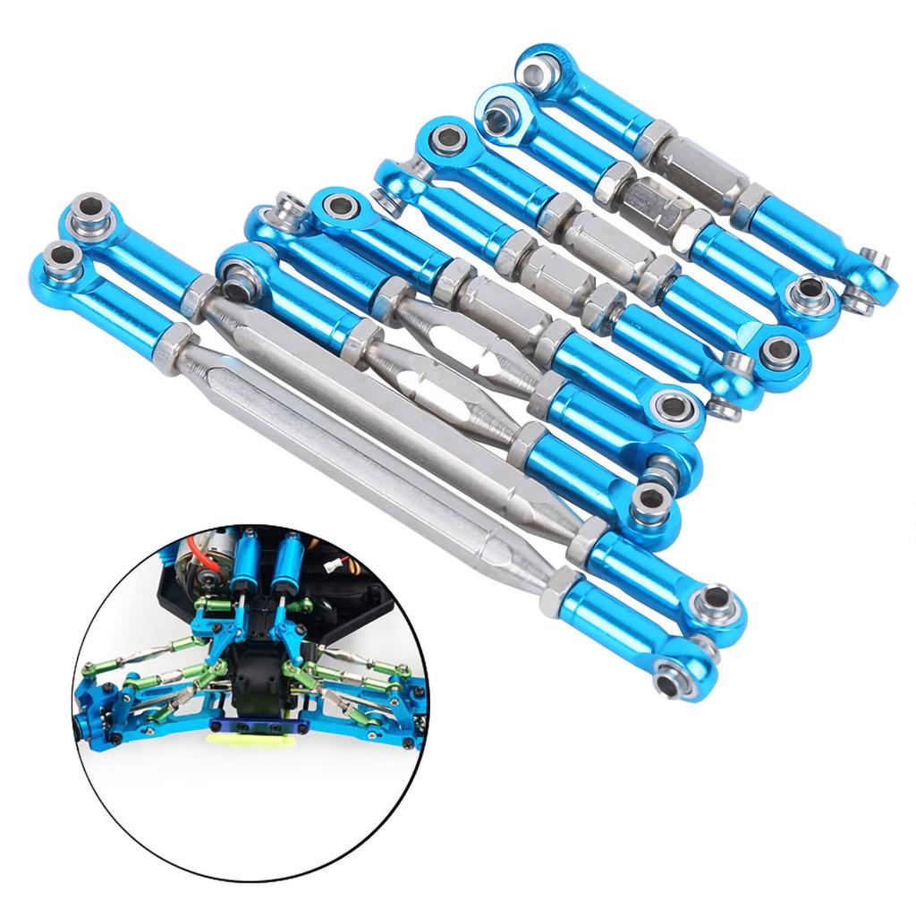 RC Truck Upgrade Parts Metal Steering Linkage Rods Set for FY 01 02 03 04 05 07