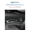 CARMATE Nissan Note Only [Trash Can with Tray] Center Console Installation Type Compatible with E13/FE13 [Black] NZ817