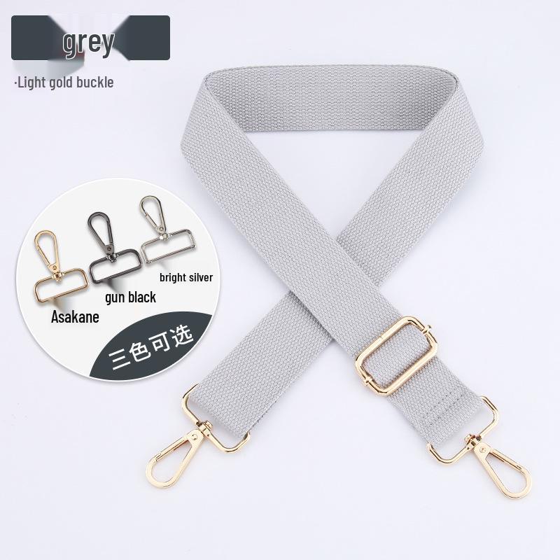 Adjustable 38mm Solid Color Wide Shoulder Strap for Bags - In Stock