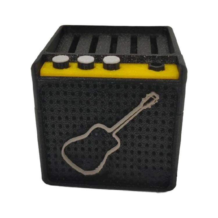 

Pick Storage Box Display Stands Container Speaker Shape Guitar Plectrums Cases Guitar Pick Collector Guitar Accessories
