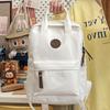 Schoolbag Japanese Retro Canvas Backpack Female Versatile Vintage Street Backpack Junior High School Student Schoolbag Male Wholesale