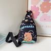 Capybara Cartoon Print Chest Bag Backpack Waist Bags Lightweight Stylish Gift