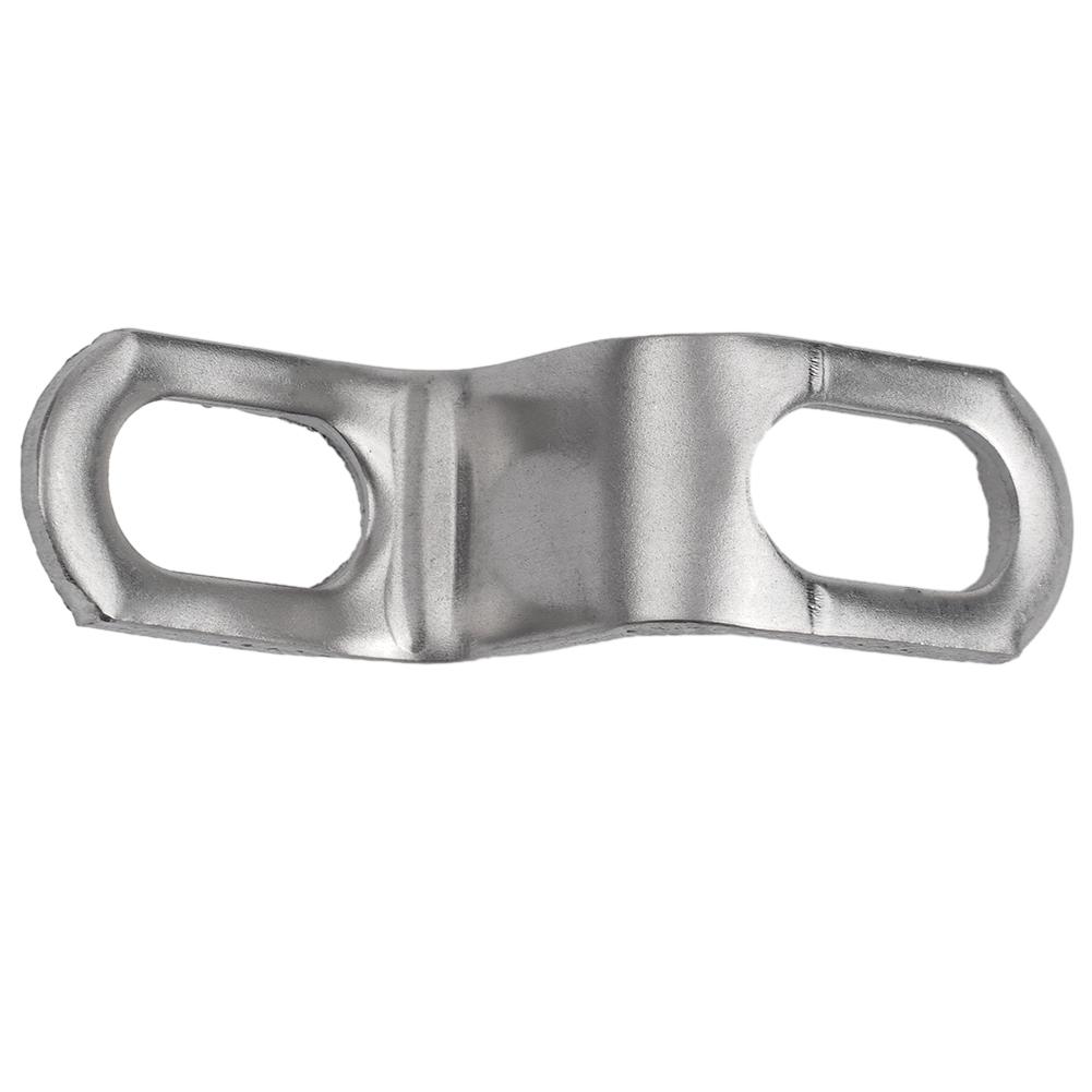 Universal Motorcycle Exhaust Muffler Pipe Z Type Mounting Clamp Bracket Long Short Strip Piece Fixed Motorcycle Parts