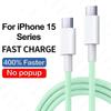 35W Schnelllade-USB-C-auf-Typ-C-Kabel für Apple iPhone 15 Pro Max USB-C-Kabel für iPhone 15 Plus Ladegerät-Zubehör