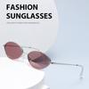 2026 Fashion New Women's Elliptical Polarized Sunglasses UV400 Design High Quality Luxury Men Outdoor Vacation Retro Sun Glasses