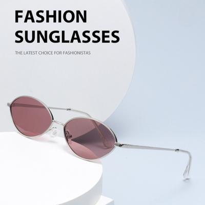 2026 Fashion New Women's Elliptical Polarized Sunglasses UV400 Design High Quality Luxury Men Outdoor Vacation Retro Sun Glasses
