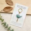 Song of Nature Bird Keychain for Peace And Courage Natural Gemstone Bird Charm for Keys Backpack Car Lucky Gifts for Men Women
