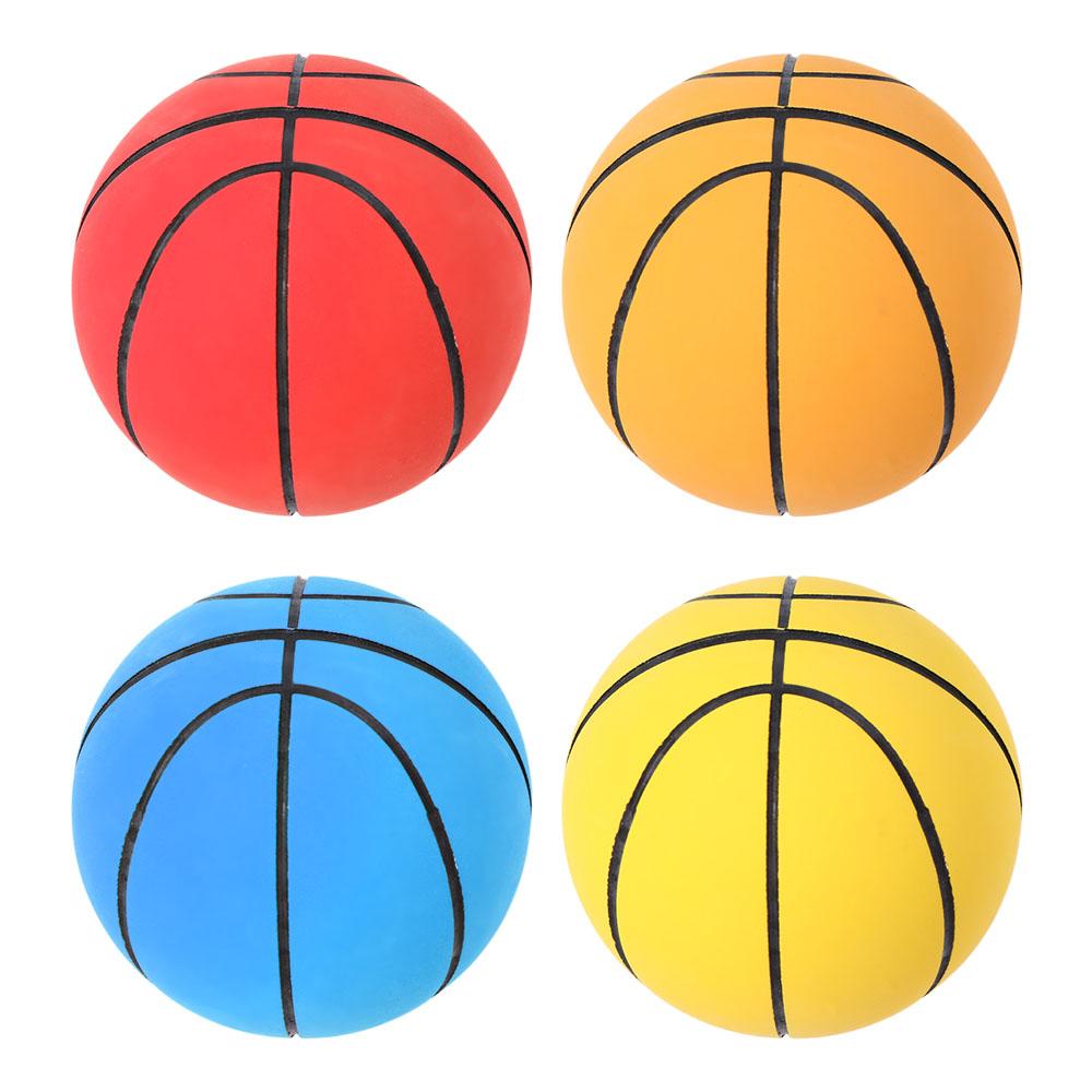 6CM Toy Kids Elastic Stress Relief Bouncy Balls Anti Anxiety Jumping Balls Mini Basketballs