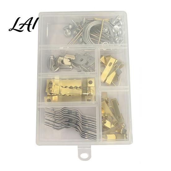 Frame Hanging Hardware Picture Tool with Level for Easy Positioning Quick Precise Position Wall Art Installation Kit Photo Painting Canvas Mounting