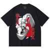 230 g/m² 100% Baumwolle Inuyasha V1 Aufdruck Unisex Schweres Baumwoll-T-Shirt