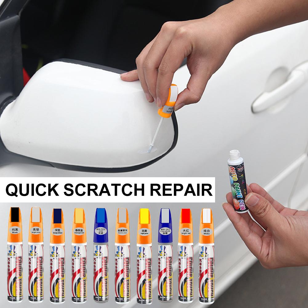 Car Scratch Repair Paint Pen Black Paint Repair Multiple Colors Available Paint Repair Pen Covering Scratch Auto Touch-up Pen