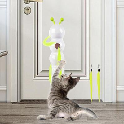 Worm Teaser Cat Toy Motion Activated Rechargeable Funny Interactive Electronic Toys
