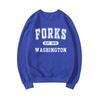 Twilight Sweatshirt Forks Hoodie Team Edward Crewneck Sweatshirts Twilight Inspired Pullover Women Graphic Hoodies Casual Tops