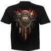 Spiral Direct Unisex Adult Cry Of The Wolf T-Shirt