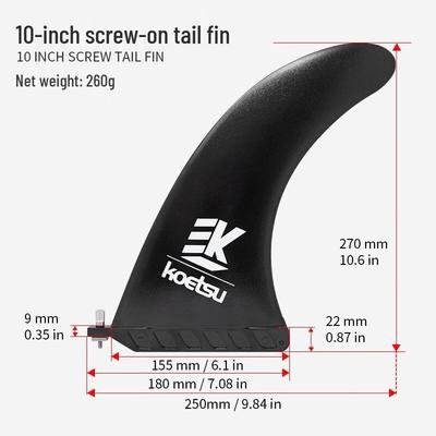 Paddleboard & Surfboard Screw Tail Fin