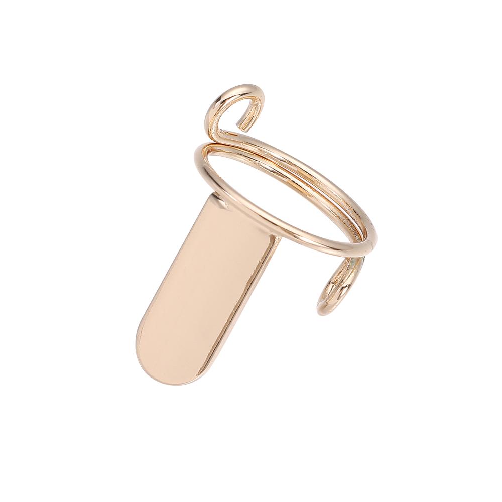 Anelli per Unghie Riutilizzabili di Alta Qualità Anelli Rimovibili per Unghie delle Dita Anelli per Falange Colore Argento Colore Oro Decorazione per Unghie
