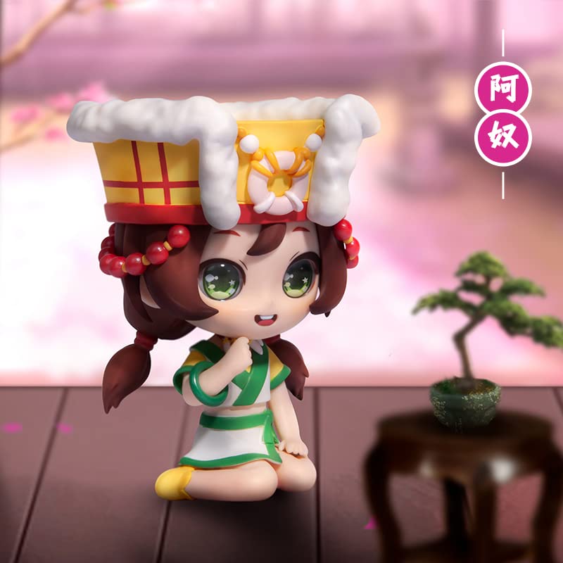 DODOWO "The Legend of the Xian Sword" PVC & ABS Trading Figures, Box of 6