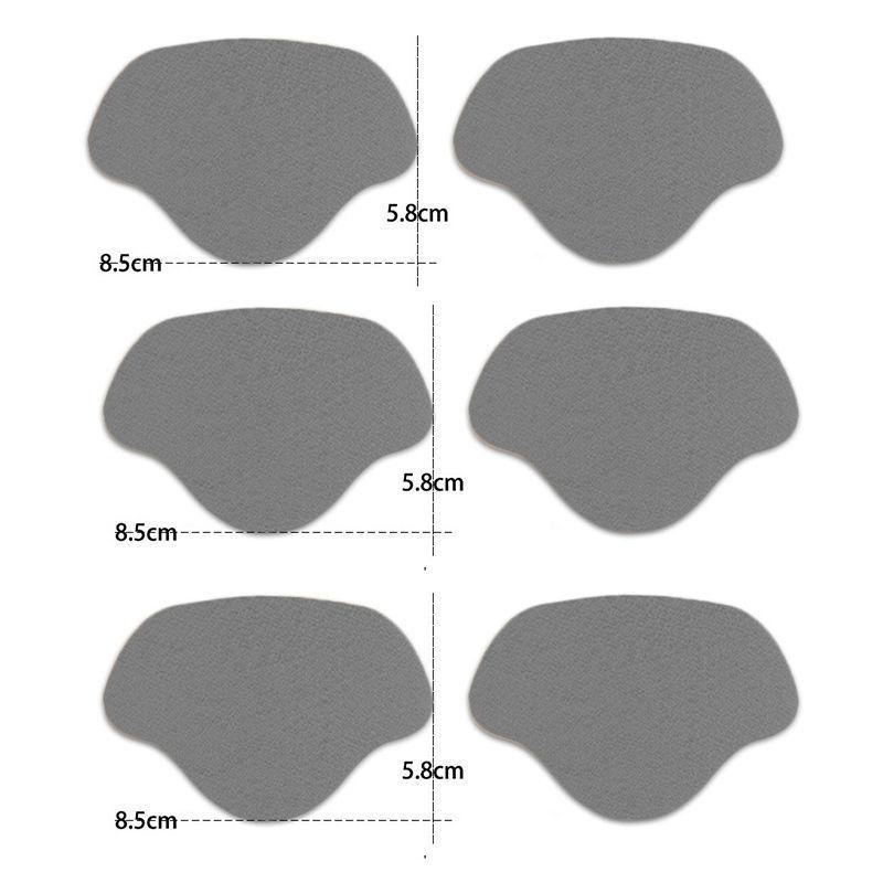 6Pcs/18Pcs Anti-Wear Heel Protectors Heel Repair Patches for Sneakers Self-Adhesive Backing Heel Repair Products