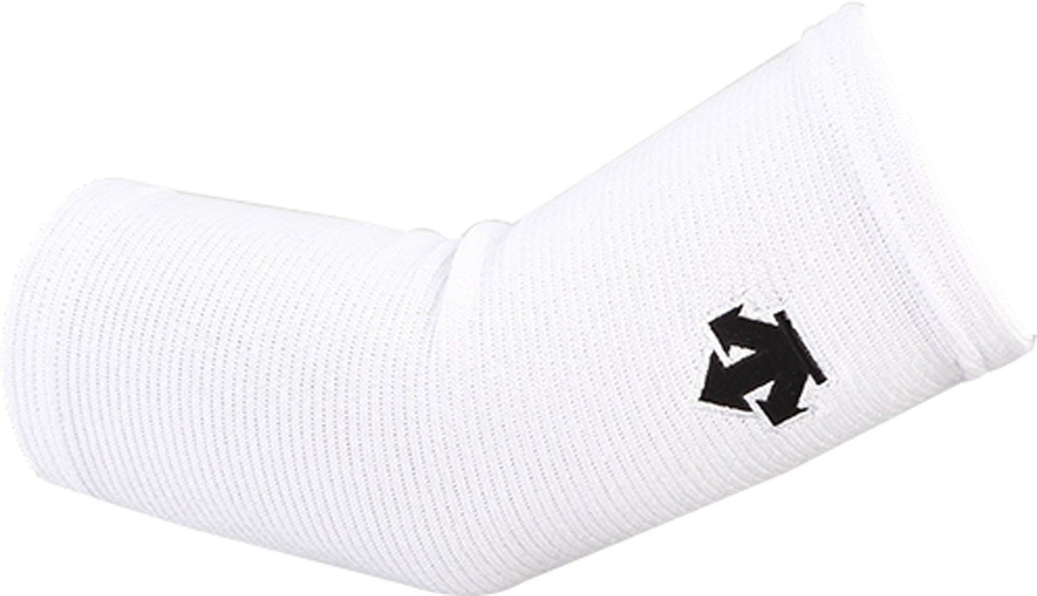 

DESCENTE Volleyball Elbow Support White x Black (No Pads), (WHT), DVB-8611