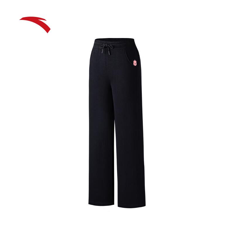 Anta x Loopy Women s Fleece-Lined Casual Sweatpants S (Women 160)