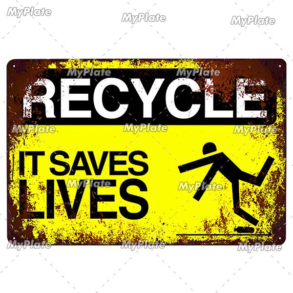 ATTENTION Sign Vintage Metal Sign Tin Sign Vintage  Decoration Plaque Home Wall Decor Bar Sign Home Decor Poster Custom