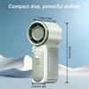 Mini High Speed Handheld Fan 3000mAh LED Display Portable Turbo Fan Desk Fan Outdoor Cooling Rechargeable Fan