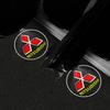 Car Logo Welcome Light Wireless Car Door Projector LED Shadow Lights Lamp For Mitsubishi Lancer 9 EX Pajero L200 ASX Accessories