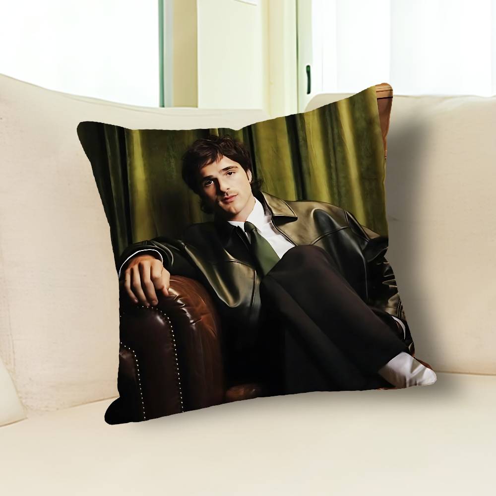 

J-Jacob E-Elordi Actor Various Sizes Square Pillow Case For Car Home Bedchamber Decor Custom Valentine gift 30cmx30cm