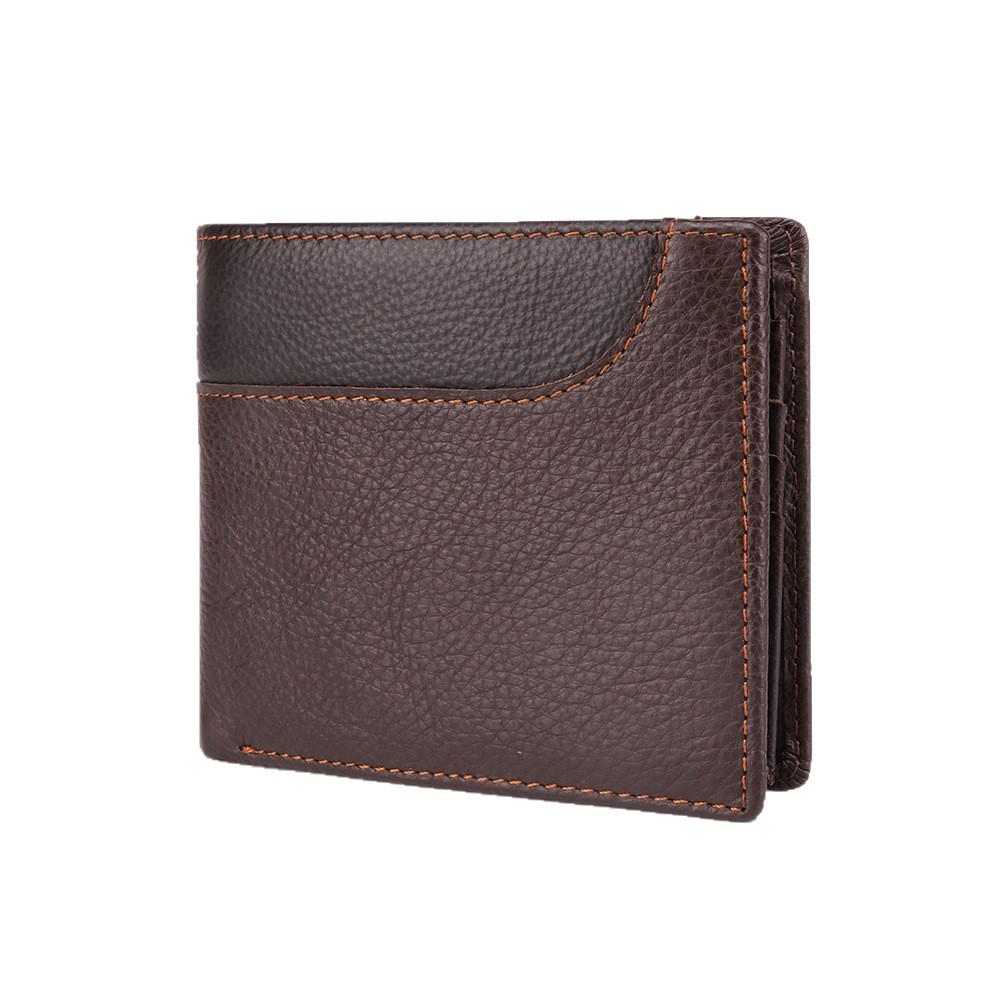 Best-Selling Vintage Men's Leather Wallet: Anti-Theft, Multiple Card Slots, Coin Purse, Multifunctional Design.